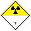 Знак перевозки опасных грузов "Класс 7. Радиоактивные материалы"